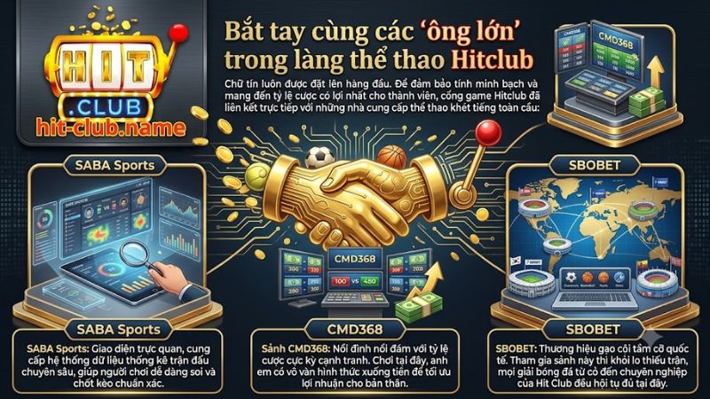 Các đối tác cung cấp sảnh thể thao quốc tế uy tín của Hitclub Các đối tác cung cấp sảnh thể thao quốc tế uy tín của Hitclub