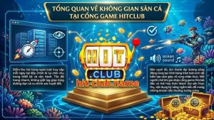 Giao diện đồ họa chân thực và sống động tại sảnh bắn cá cổng game Hitclub