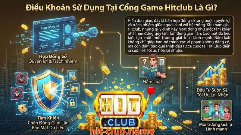 Tổng quan về điều khoản sử dụng và chính sách minh bạch tại cổng game Hitclub Tổng quan về điều khoản sử dụng và chính sách minh bạch tại cổng game Hitclub